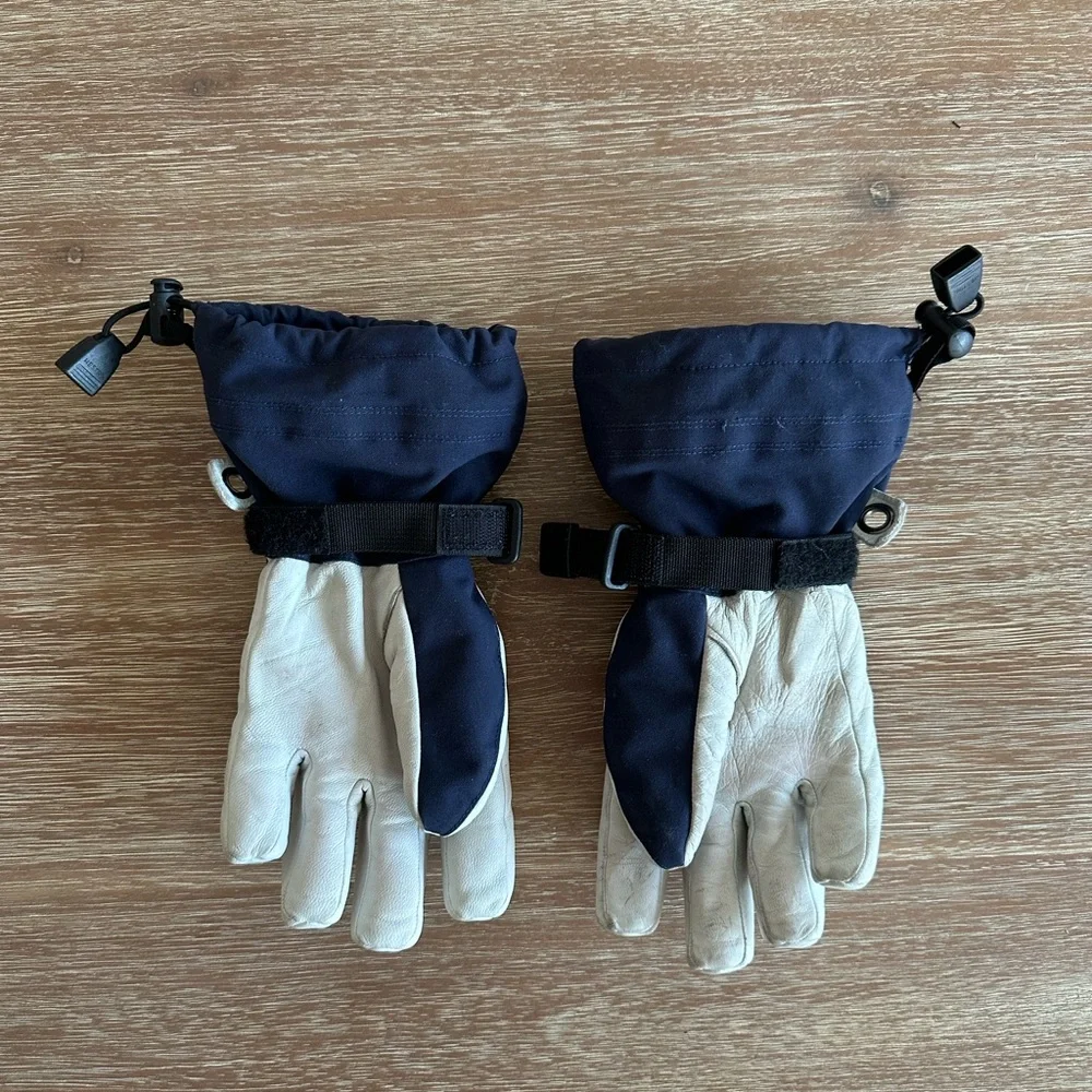 Hestra Army Leather Heli Ski Jr. Kids Ski Gloves